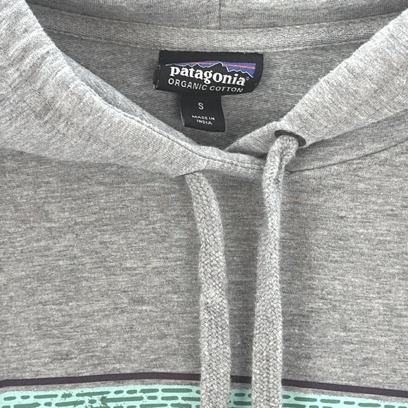 Patagonia -‎ women’s Solar Rays 73 Hoodie gray top long sleeve sweatshirt size S - Picture 4 of 7